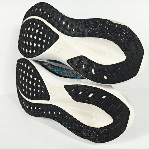 Nike Pegasus 41 Men’s 11 White Black Blue Running Shoes FD2722-103 Air Zoom - Picture 15 of 16